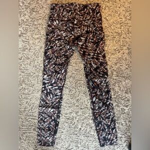 lululemon athletica Swift Speed Multicolor Patterned Leggings